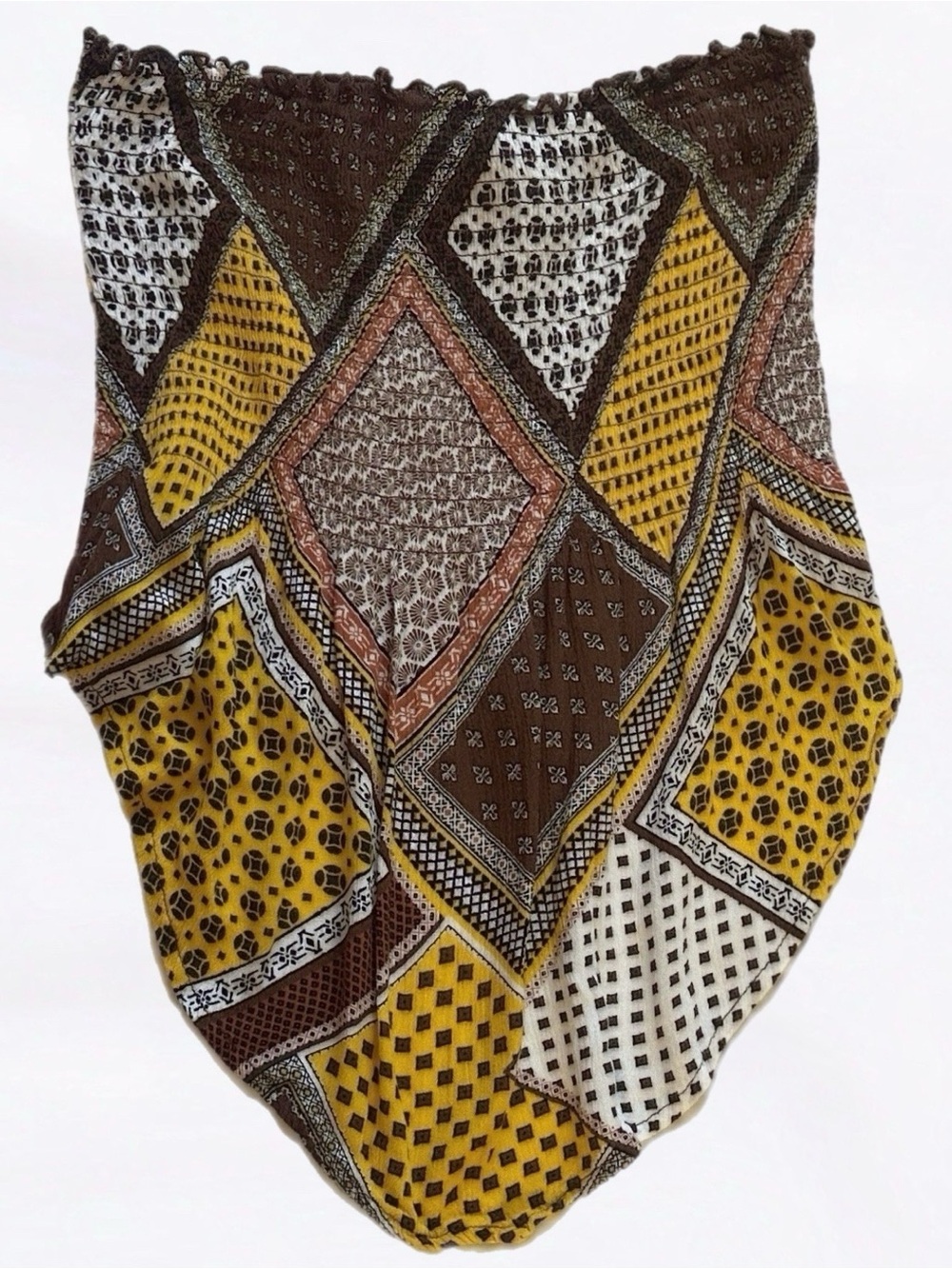 new look ⋆ patchwork boho top - Picture 4 of 8